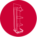 Mobiliario
y exhibidores
para punto
de venta